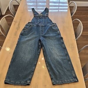 Women's Blue Denim Overalls